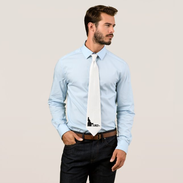 Idaho Built Bullet  Neck Tie (In Situ)