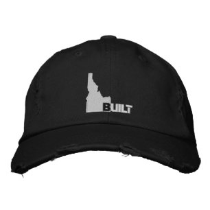 Idaho Built Classic Center Embroidered Baseball Ca Hat