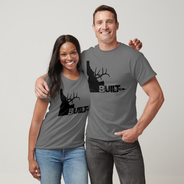Idaho Built Elk Hunter T-Shirt (Unisex)