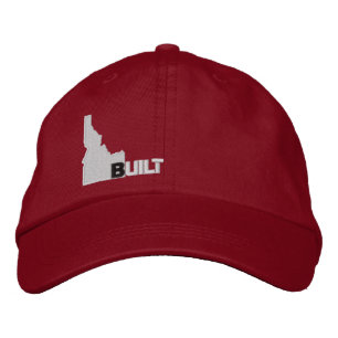 Idaho Built Embroidered Baseball Cap