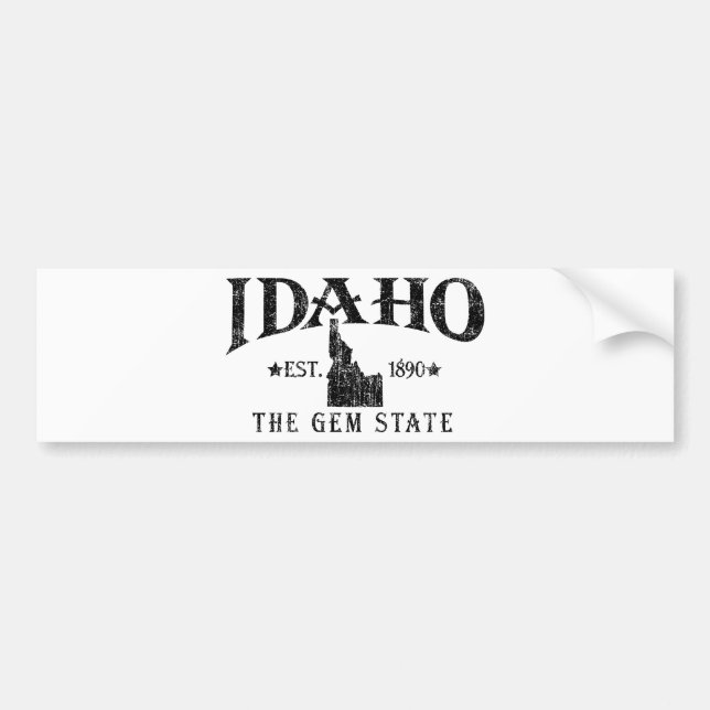 Idaho Bumper Sticker (Front)