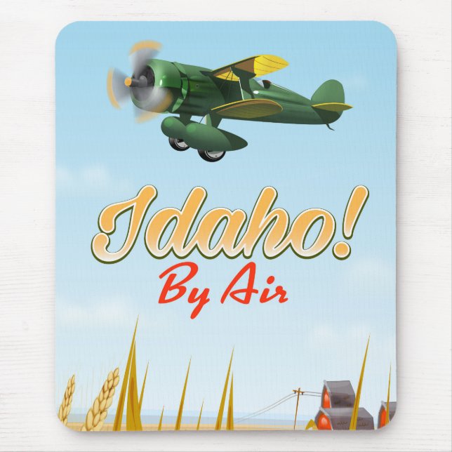 Idaho! By air Mouse Mat (Front)