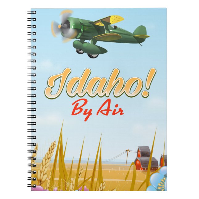 Idaho! By air Notebook (Front)