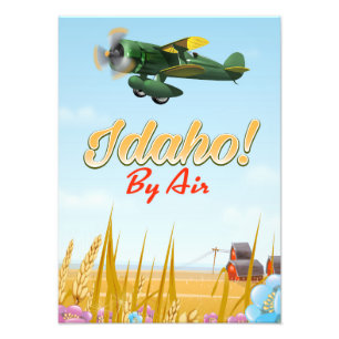 Idaho! By air Photo Print