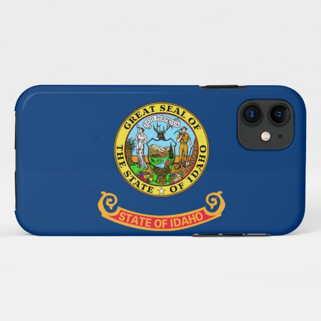 Idaho Case-Mate iPhone Case (Back (Horizontal))
