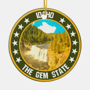 Idaho                                              ceramic tree decoration