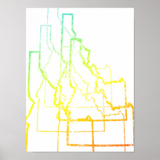 idaho chill blur poster