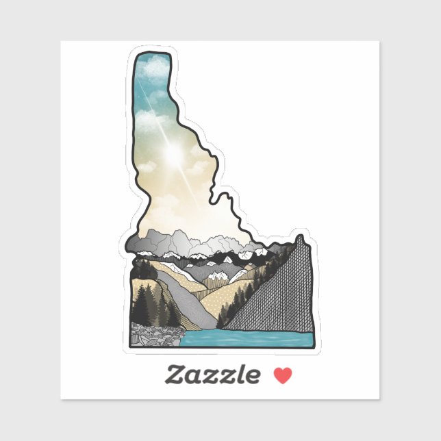 Idaho colourful (Sheet)