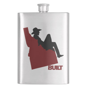 Idaho Cowboy Flask
