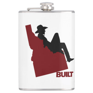 Idaho Cowboy Hip Flask