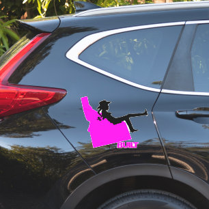 Idaho Cowgirl Vinyl Decal