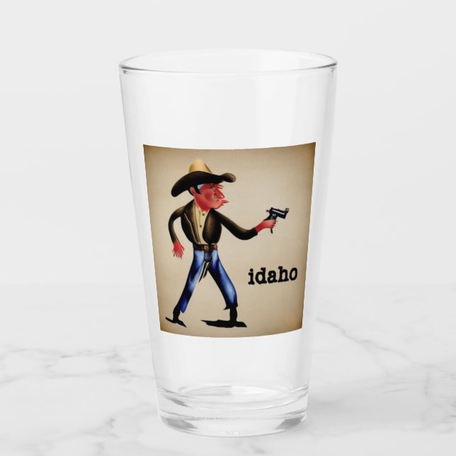 Idaho Drinking Glasses (Front)