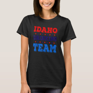 Idaho Drinking Team State Pride  Beer Drinking T-Shirt