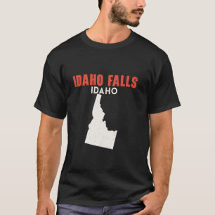 Idaho Falls Idaho USA State America Travel Idahoan T-Shirt