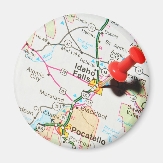 Idaho Falls Magnet (Front)