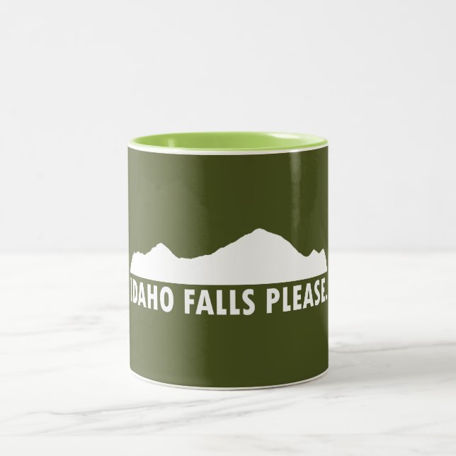Idaho Falls Please Two-Tone Coffee Mug (Center)