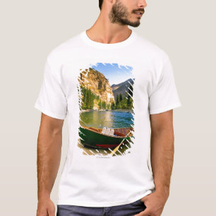 IDAHO, Fishing boat on a sandy beach in the T-Shirt