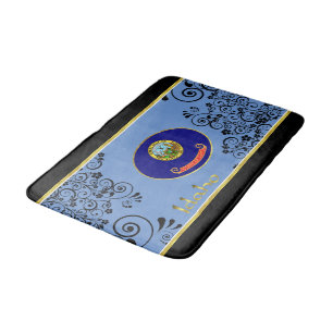 Idaho flag bath mat