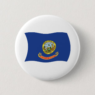 Idaho Flag Button