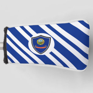 Idaho flag golf head cover