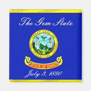 Idaho Flag Magnet