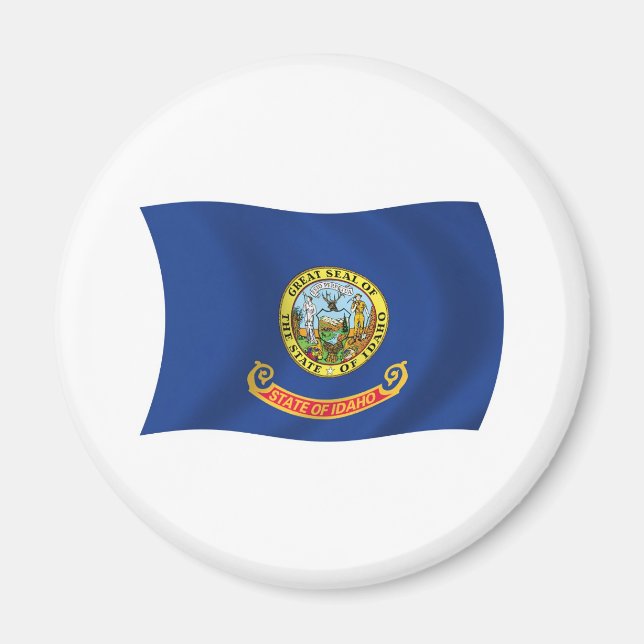 Idaho Flag Magnet (Front)