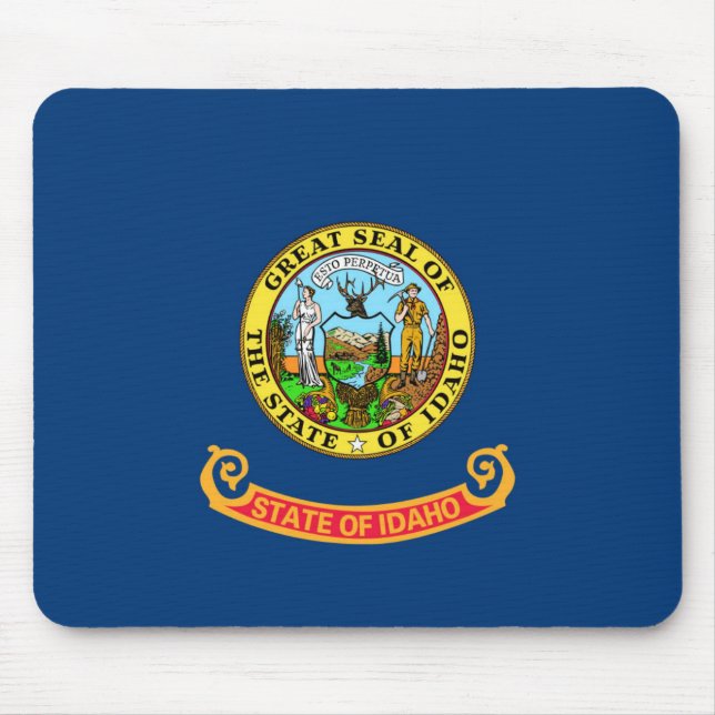 Idaho Flag Mouse Mat (Front)
