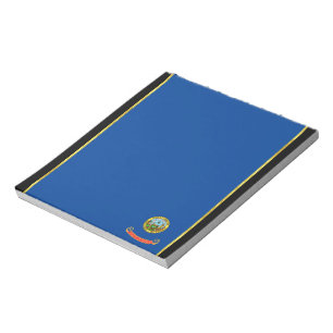 Idaho flag notepad