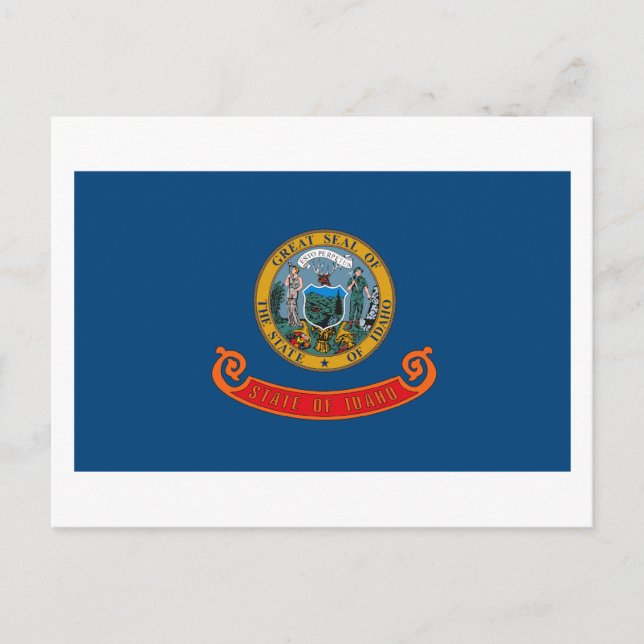 Idaho Flag Postcard (Front)