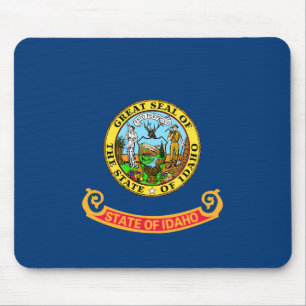 Idaho Flag, the Gem State, American states Mouse Mat