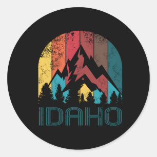 Idaho For And Classic Round Sticker
