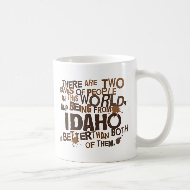 Idaho (Funny) Gift Coffee Mug (Right)