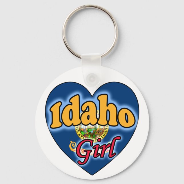 Idaho Girl Key Ring (Front)