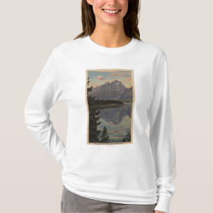 Idaho - Grand Teton Reflection on Jackson Lake T-Shirt