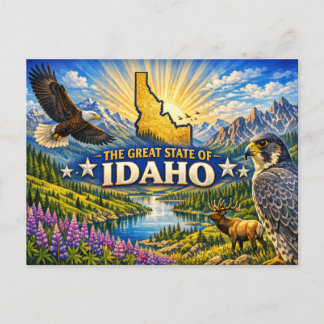 Idaho Greetings Postcard
