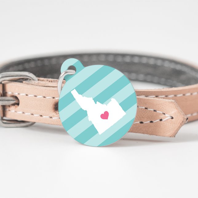 Idaho Heart Pet Tag (Creator Uploaded)