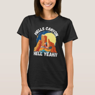Idaho Hells Canyon Idaho Hiking Camping and Rapids T-Shirt