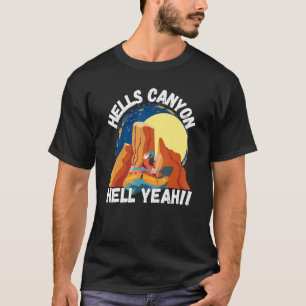 Idaho Hells Canyon Idaho Hiking Camping and Rapids T-Shirt