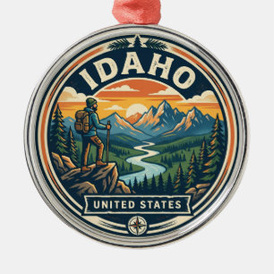 Idaho Idaho Metal Tree Decoration