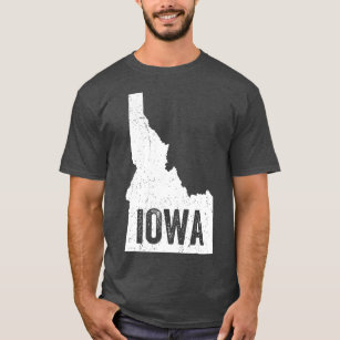 Idaho Iowa Funny Geography Mix up  T-Shirt