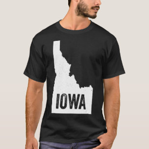 Idaho Iowa Idawa Where Are You From Funny Geograph T-Shirt