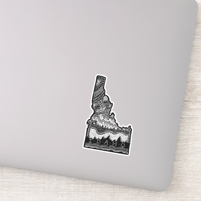 Idaho lineart (Detail)