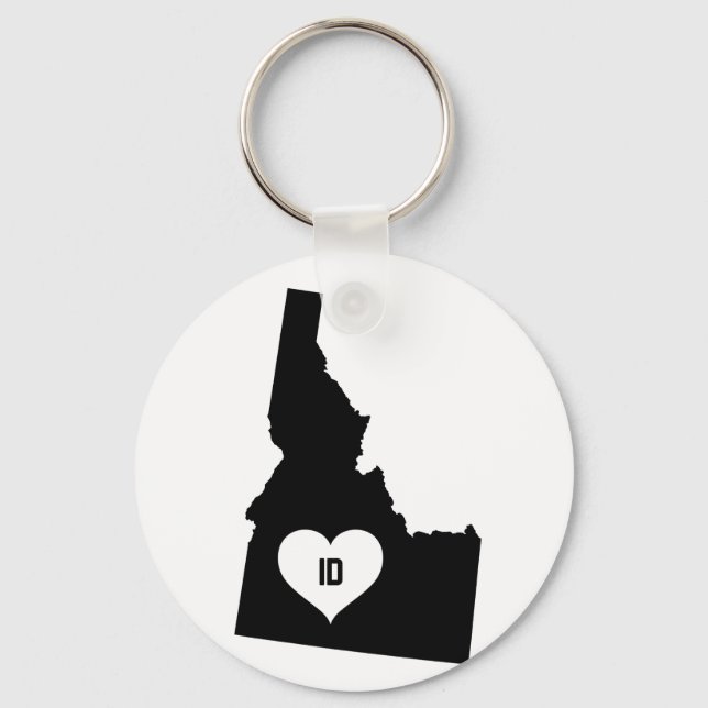 Idaho Love Key Ring (Front)