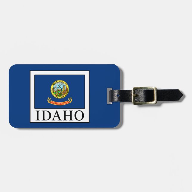 Idaho Luggage Tag (Front Horizontal)