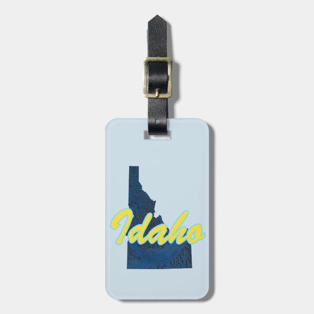 Idaho Luggage Tag (Front Vertical)
