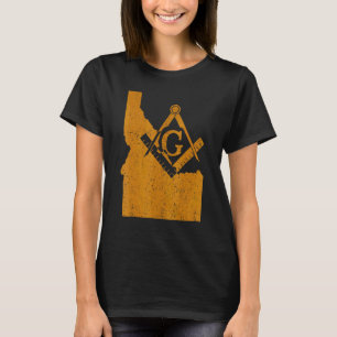 Idaho Masons Grand Lodge Af&am Freemason Father's  T-Shirt