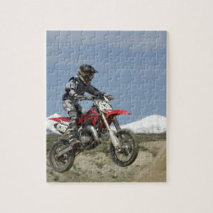 Idaho, Motocross Racing, Motorcycle Racing Jigsaw Puzzle