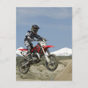 Idaho, Motocross Racing, Motorcycle Racing Postcard