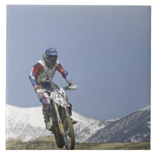 Idaho, Motocross Racing, Motorcycle Racing Tile