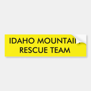 IDAHO MOUNTAIN RESCUE TEAM BUMPER STICKER